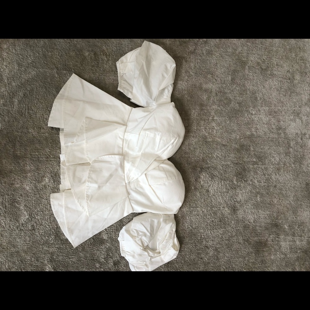 White off the shoulder top